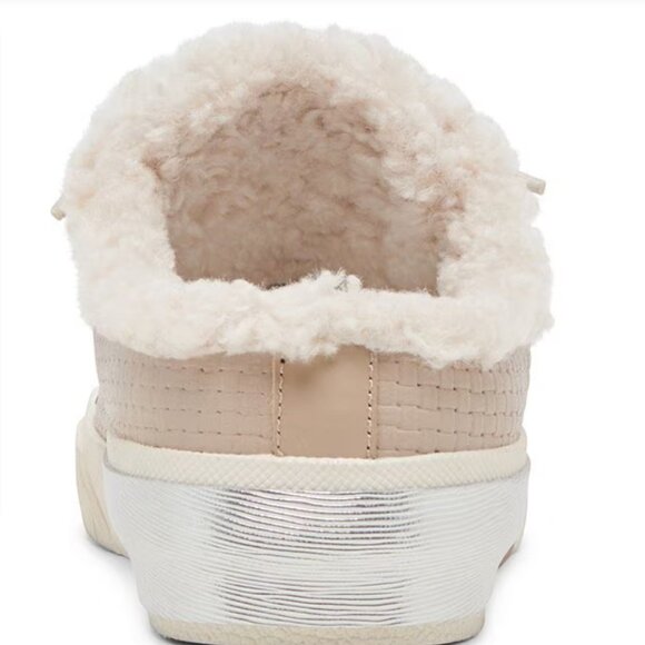 NEW  DOLCE VITA Leather Zantel Sneakers in dune for women 2510 3t7 - Picture 4 of 7